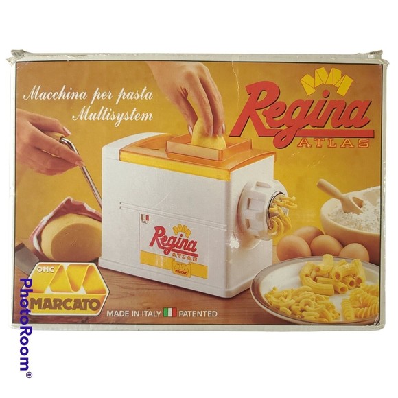 Kitchen Pasta Maker Marcato Regina Atlas Extruder Made In Italy